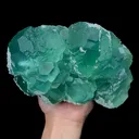 Natural Green Fluorite Mineral Specimen,High Quality Specimen,FUJIAN,CHINA(190*130*90mm) - image 1