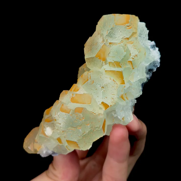 Natural Green Fluorite Mineral Specimen,High Quality Specimen,FUJIAN,CHINA(55*105*40mm) image