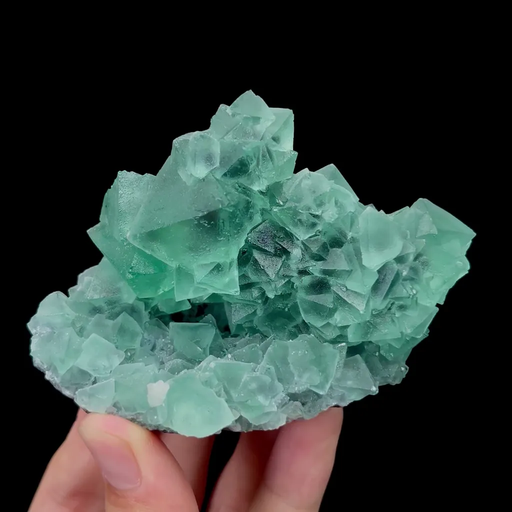 Natural Green Fluorite Mineral Specimen,High Quality Specimen,FUJIAN,CHINA(90*66*60mm) image