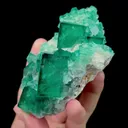 Natural Green Fluorite Mineral Specimen,High Quality Specimen,MADAGASCAR(100*60*41mm) - image 3