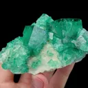 Natural Green Fluorite Mineral Specimen,High Quality Specimen,MADAGASCAR(100*60*41mm) - image 2