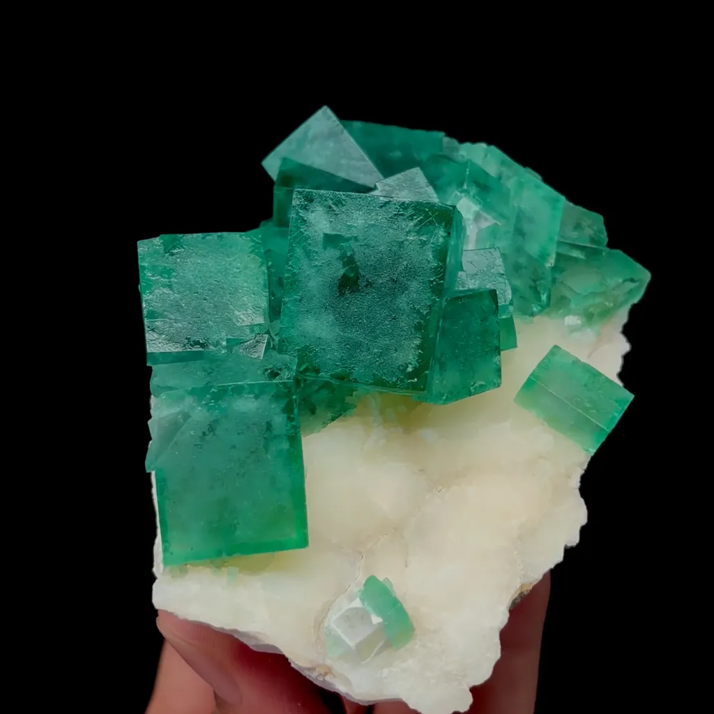 Natural Green Fluorite Mineral Specimen,High Quality Specimen,MADAGASCAR(100*75*50mm) - image 6