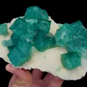 Natural Green Fluorite Mineral Specimen,High Quality Specimen,MADAGASCAR(132*89*49mm) - image 3
