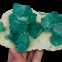 Natural Green Fluorite Mineral Specimen,High Quality Specimen,MADAGASCAR(132*89*49mm) - image 5