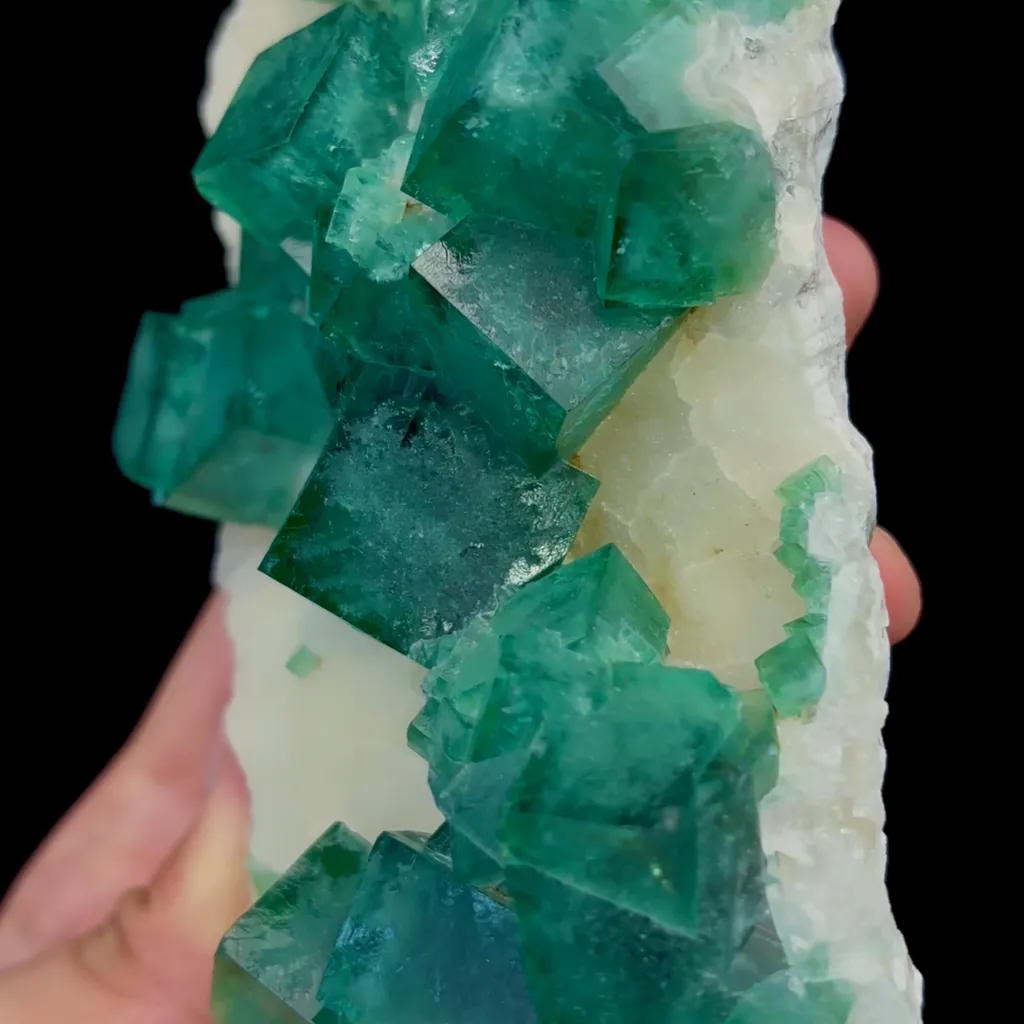 Natural Green Fluorite Mineral Specimen,High Quality Specimen,MADAGASCAR(132*89*49mm) - image 4