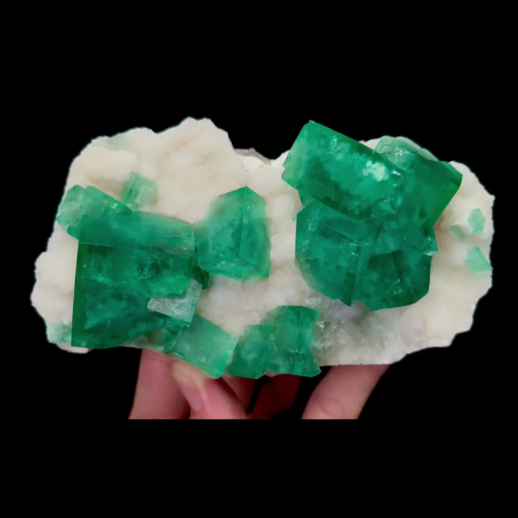 Natural Green Fluorite Mineral Specimen,High Quality Specimen,MADAGASCAR(140*75*60mm) - image 3