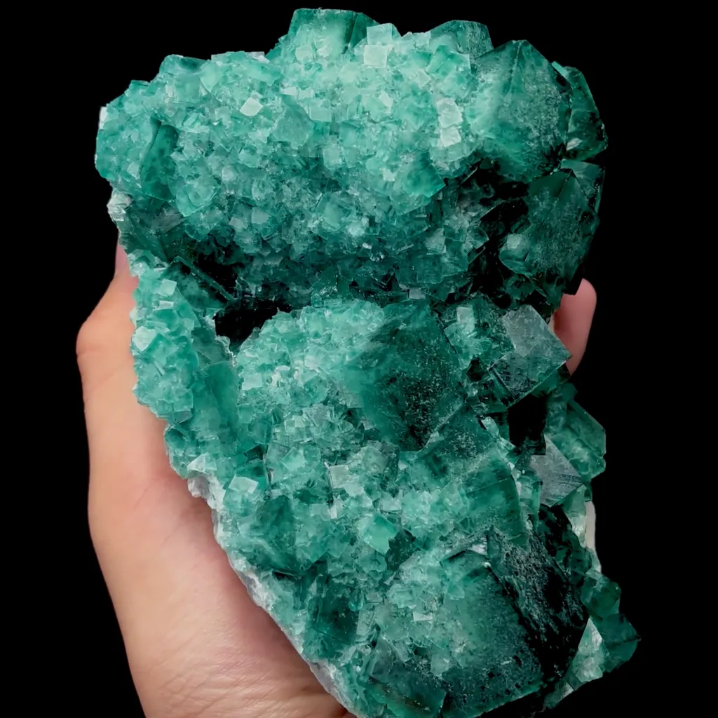 Natural Green Fluorite Mineral Specimen,High Quality Specimen,MADAGASCAR(155*120*90mm) - image 3