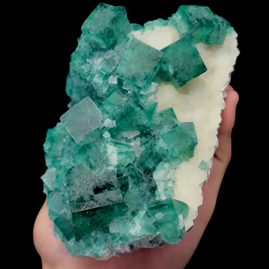 Natural Green Fluorite Mineral Specimen,High Quality Specimen,MADAGASCAR(155*120*90mm) - image 4