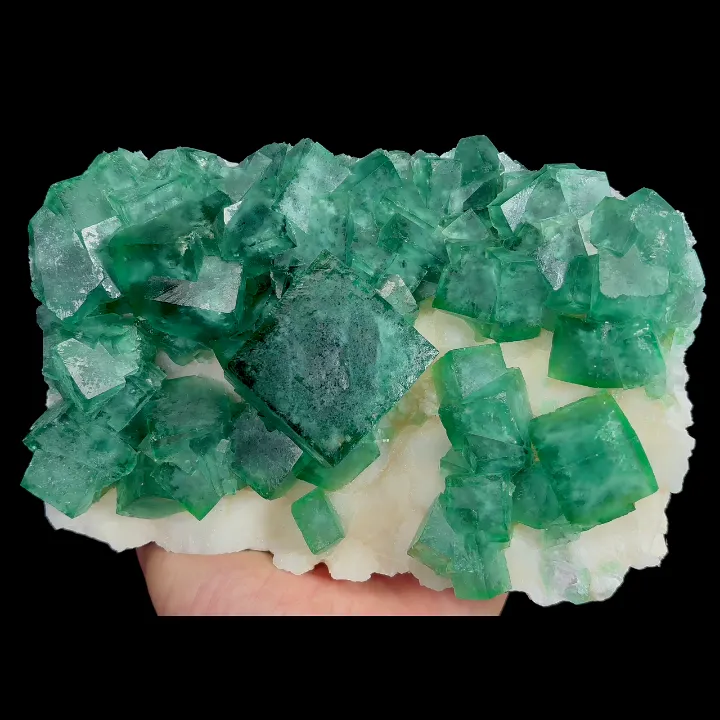 Natural Green Fluorite Mineral Specimen,High Quality Specimen,MADAGASCAR(170*110*68mm) image