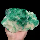 Natural Green Fluorite Mineral Specimen,High Quality Specimen,MADAGASCAR(170*130*80mm) - image 1