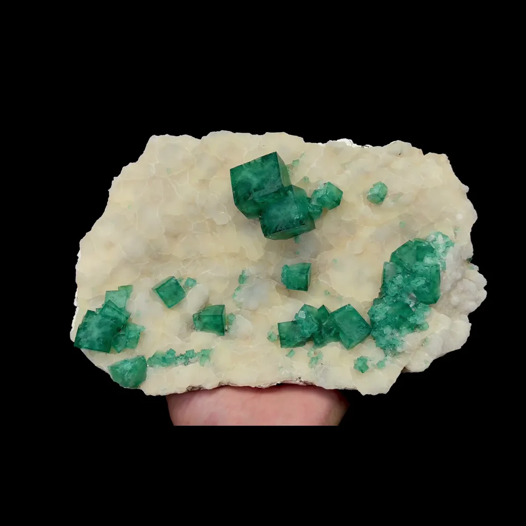 Natural Green Fluorite Mineral Specimen,High Quality Specimen,MADAGASCAR(230*140*65mm) image