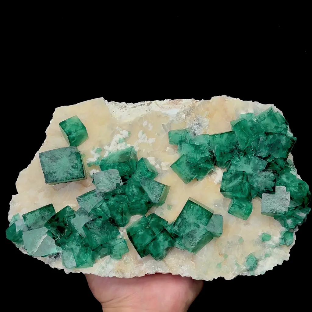 Natural Green Fluorite Mineral Specimen,High Quality Specimen,MADAGASCAR(250*140*60mm) - image 4