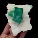 Natural Green Fluorite Mineral Specimen,High Quality Specimen,MADAGASCAR(94*78*47mm) - image 4