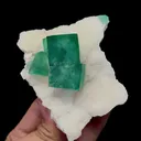 Natural Green Fluorite Mineral Specimen,High Quality Specimen,MADAGASCAR(94*78*47mm) - image 1