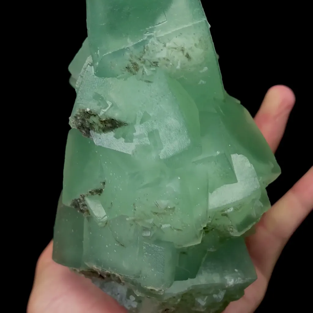 Natural Green Fluorite Mineral Specimen,High Quality Specimen,XIANGHUALING,HUNAN,CHINA(140*100*75mm) - image 3