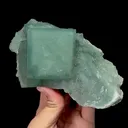 Natural Green Fluorite Mineral Specimen,High Quality Specimen,XIANGHUALING,HUNAN,CHINA(147*98*45mm) - image 1