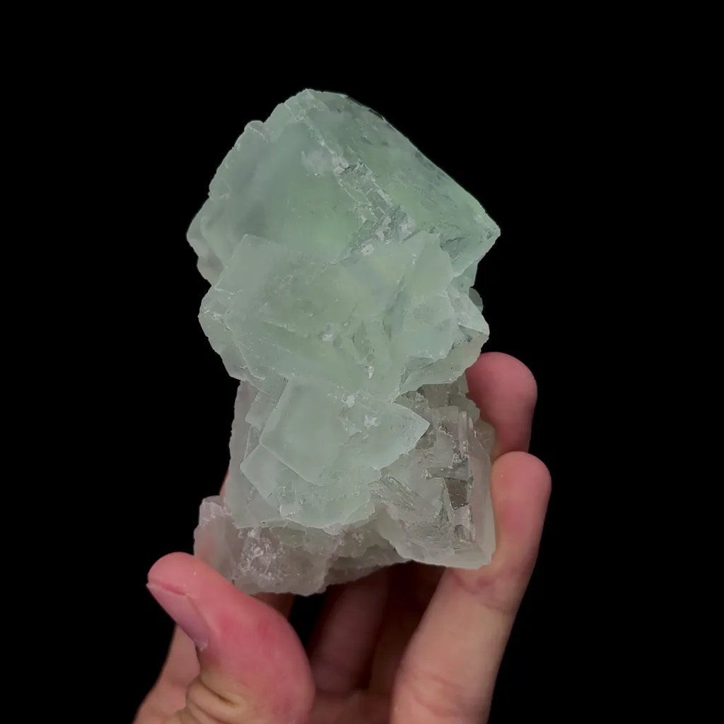 Natural Green Fluorite Mineral Specimen,High Quality Specimen,XIANGHUALING,HUNAN,CHINA(50*65*40mm) - image 3