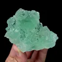 Natural Green Fluorite Mineral Specimen,High Quality Specimen,XIANGHUALING,HUNAN,CHINA(82*63*35mm) - image 1