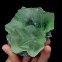 Natural Green Fluorite Mineral Specimen,High Quality Specimen,XIANGHUALING,HUNAN,CHINA(90*65*50mm) - image 3