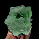 Natural Green Fluorite Mineral Specimen,High Quality Specimen,XIANGHUALING,HUNAN,CHINA(90*65*50mm) - image 2