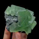 Natural Green Fluorite Mineral Specimen,High Quality Specimen,XIANGHUALING,HUNAN,CHINA(90*65*50mm) - image 4