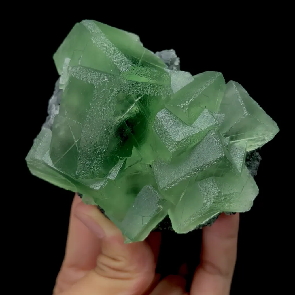 Natural Green Fluorite Mineral Specimen,High Quality Specimen,XIANGHUALING,HUNAN,CHINA(90*65*50mm) - image 5