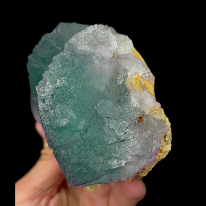 Natural Green Fluorite Mineral Specimen,High Quality Specimen,YAO GANG XIAN,HUNAN,CHINA(90*90*55mm) image
