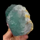 Natural Green Fluorite Mineral Specimen,High Quality Specimen,YAO GANG XIAN,HUNAN,CHINA(90*90*55mm) - image 2