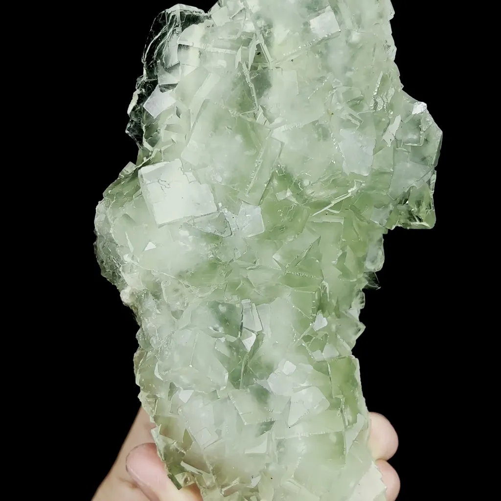 Natural Green Fluorite Mineral Specimen,High Quality Specimen,ZHEJIANG,CHINA(152*84*45mm) image