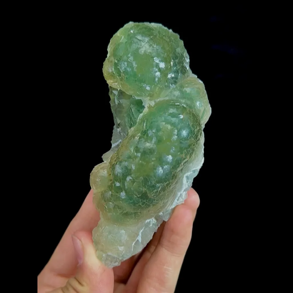 Natural Green Fluorite, Mineral Specimen:Wuyi,Zhejiang (45*110*30MM) - image 6