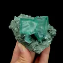 Natural Green Fluorite, Mineral Specimen:Xianghualing,China (65*55*75mm) - image 3