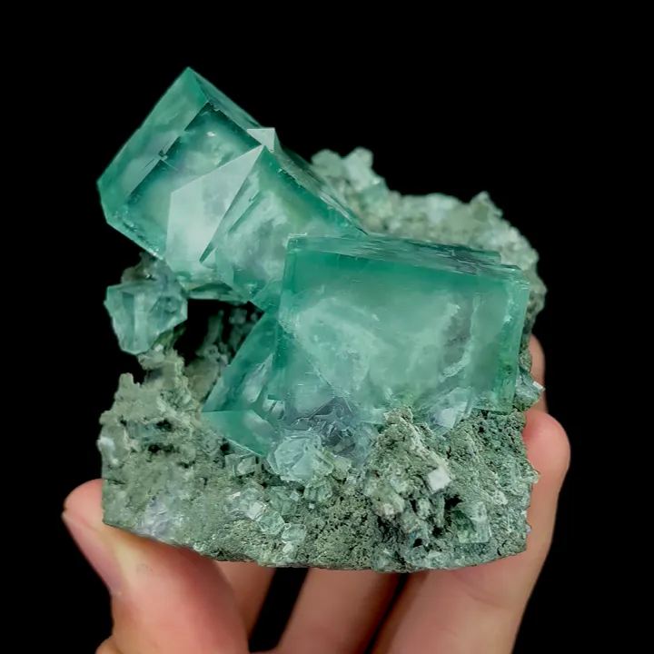 Natural Green Fluorite, Mineral Specimen:Xianghualing,China (65*55*75mm) - image 2