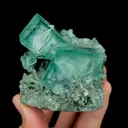 Natural Green Fluorite, Mineral Specimen:Xianghualing,China (65*55*75mm) - image 2