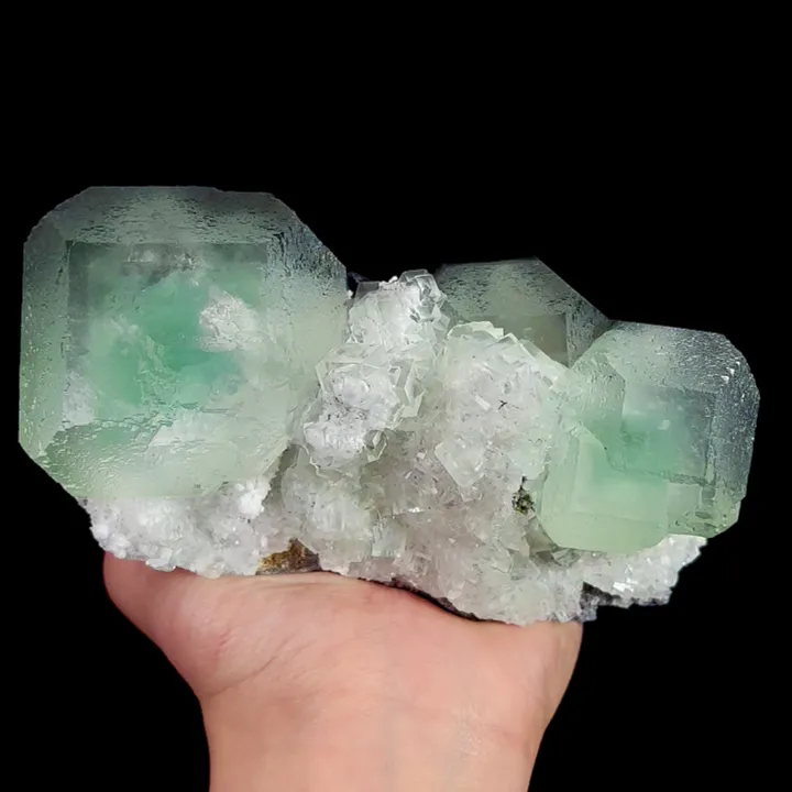 Natural Green Fluorite, Mineral Specimen:Xianghualing,Hunan (150*70*75MM) - image 6