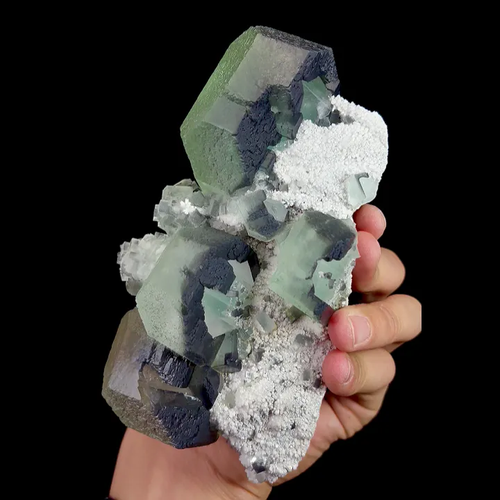 Natural Green Fluorite, Mineral Specimen:Xianghualing,Hunan (150*70*75MM) - image 3