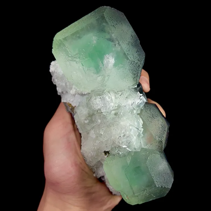 Natural Green Fluorite, Mineral Specimen:Xianghualing,Hunan (150*70*75MM) - image 4