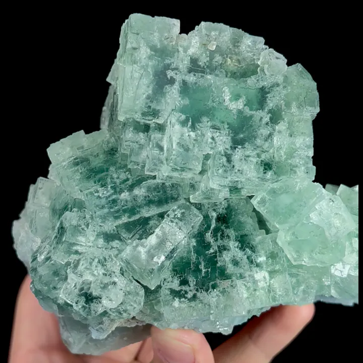 Natural Green Fluorite, Mineral Specimen:Xianghualing,Hunan (150*80*75MM) - image 4