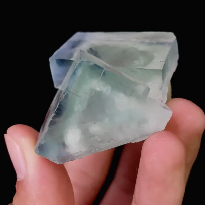 Natural Green Fluorite, Mineral Specimen:Xianghualing,Hunan (35*50*25MM) - image 4