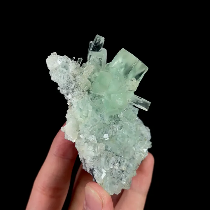 Natural Green Fluorite, Mineral Specimen:Xianghualing,Hunan (55*85*35MM) - image 2
