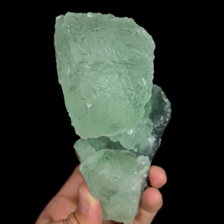 Natural Green Fluorite, Mineral Specimen:Xianghualing,Hunan (65*65*120MM) - image 3