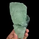 Natural Green Fluorite, Mineral Specimen:Xianghualing,Hunan (65*65*120MM) - image 3