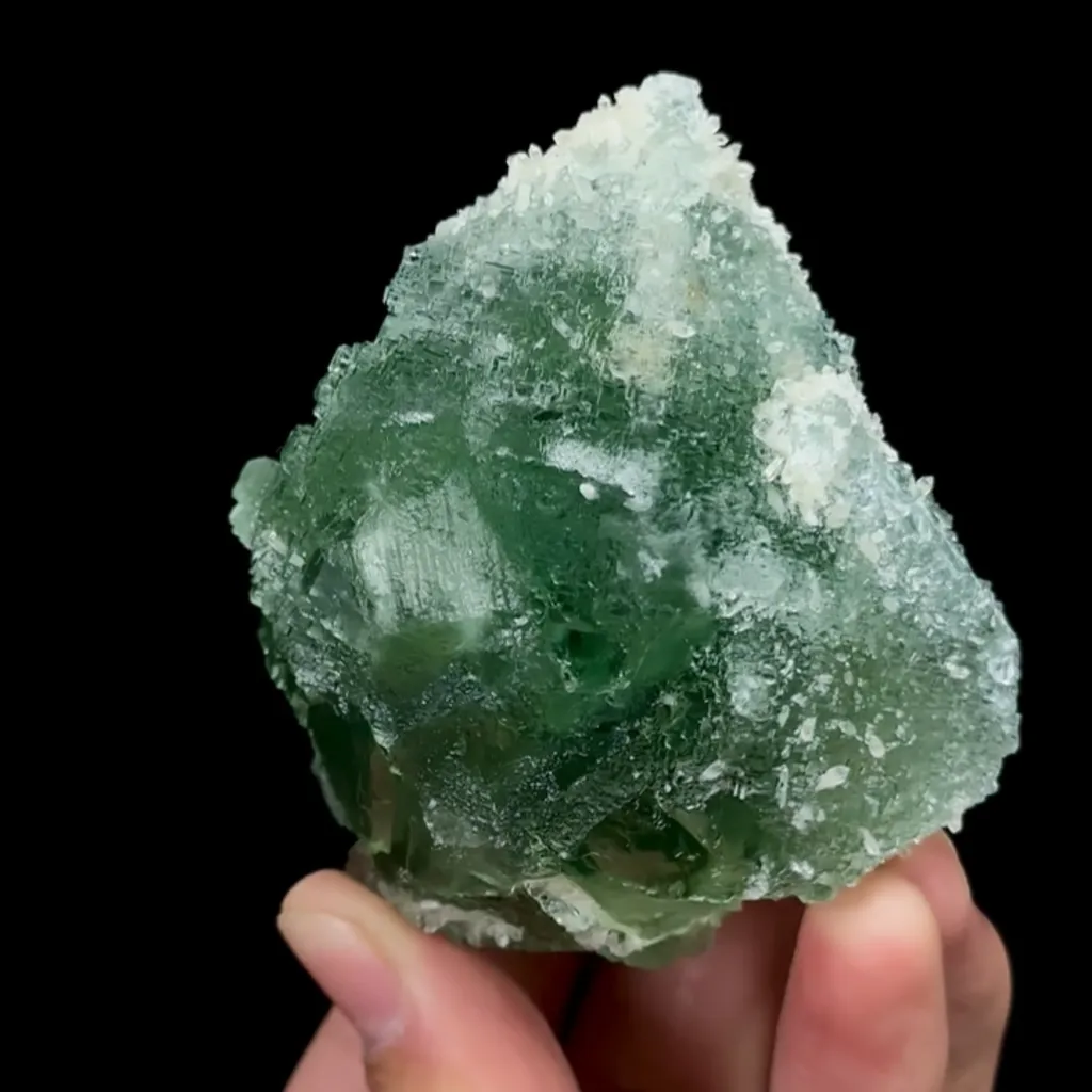 Natural Green Fluorite, Mineral Specimen:Xianghualing,Hunan (65*75*50MM) - image 2