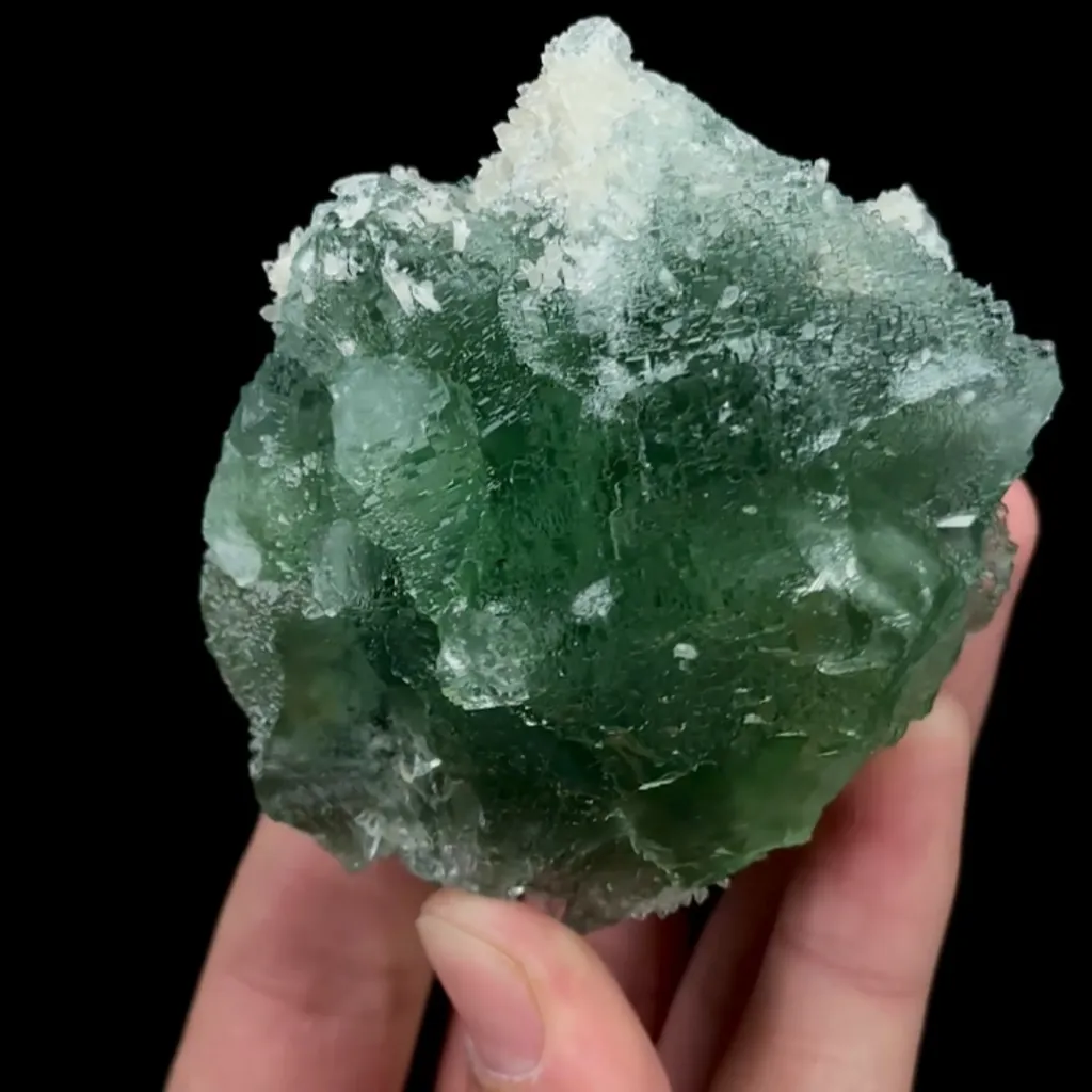 Natural Green Fluorite, Mineral Specimen:Xianghualing,Hunan (65*75*50MM) - image 4