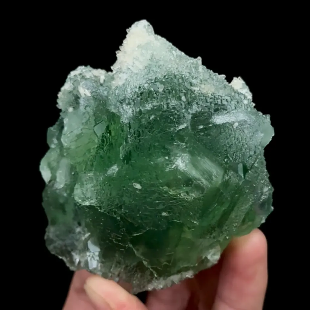 Natural Green Fluorite, Mineral Specimen:Xianghualing,Hunan (65*75*50MM) - image 5