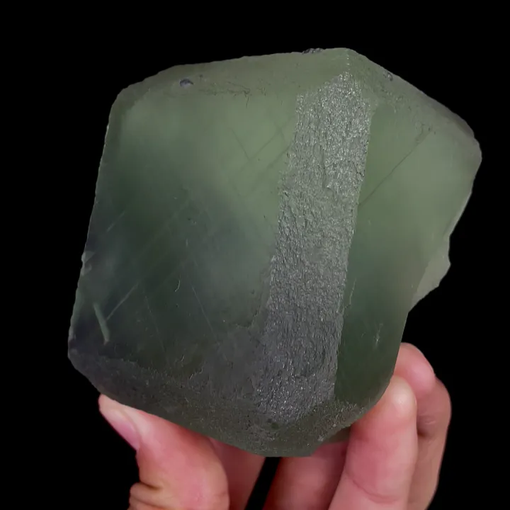 Natural Green Fluorite, Mineral Specimen:Xianghualing,Hunan (75*70*65MM) image