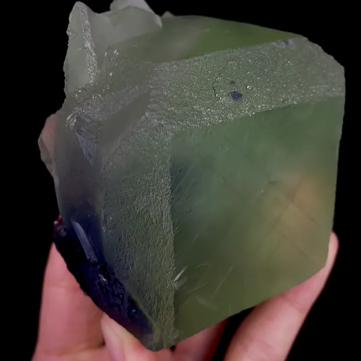 Natural Green Fluorite, Mineral Specimen:Xianghualing,Hunan (75*70*65MM) - image 3