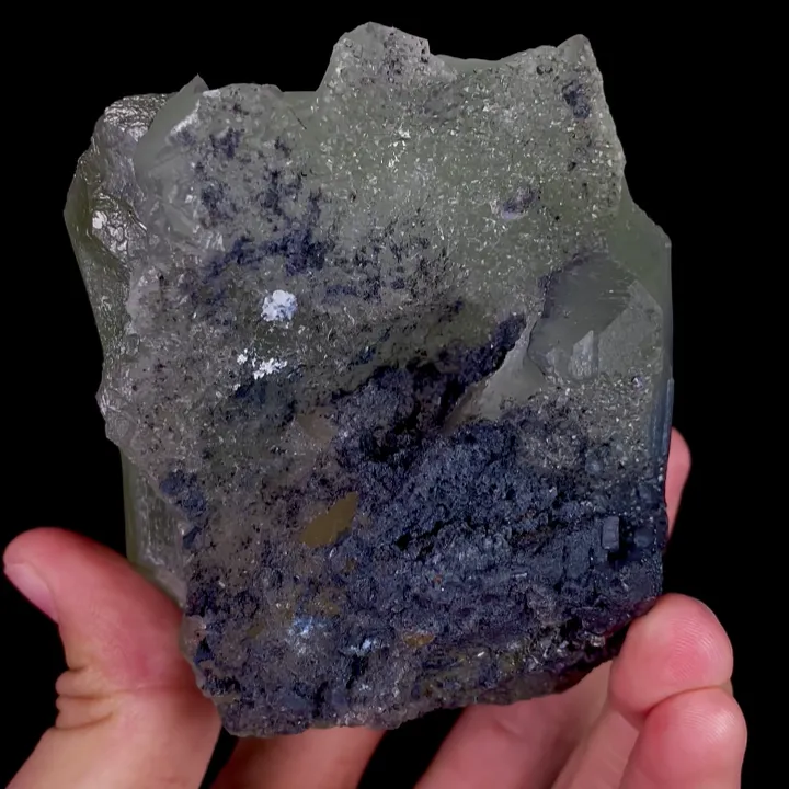 Natural Green Fluorite, Mineral Specimen:Xianghualing,Hunan (75*70*65MM) - image 5