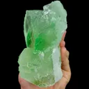 Natural Green Fluorite, Mineral Specimen:Xianghualing,Hunan (90*150*65MM) - image 4