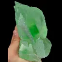 Natural Green Fluorite, Mineral Specimen:Xianghualing,Hunan (90*150*65MM) - image 3