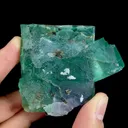 Natural Green Fluorite, Mineral Specimen:Yaogangxian,Hunan (55*50*20MM) - image 4